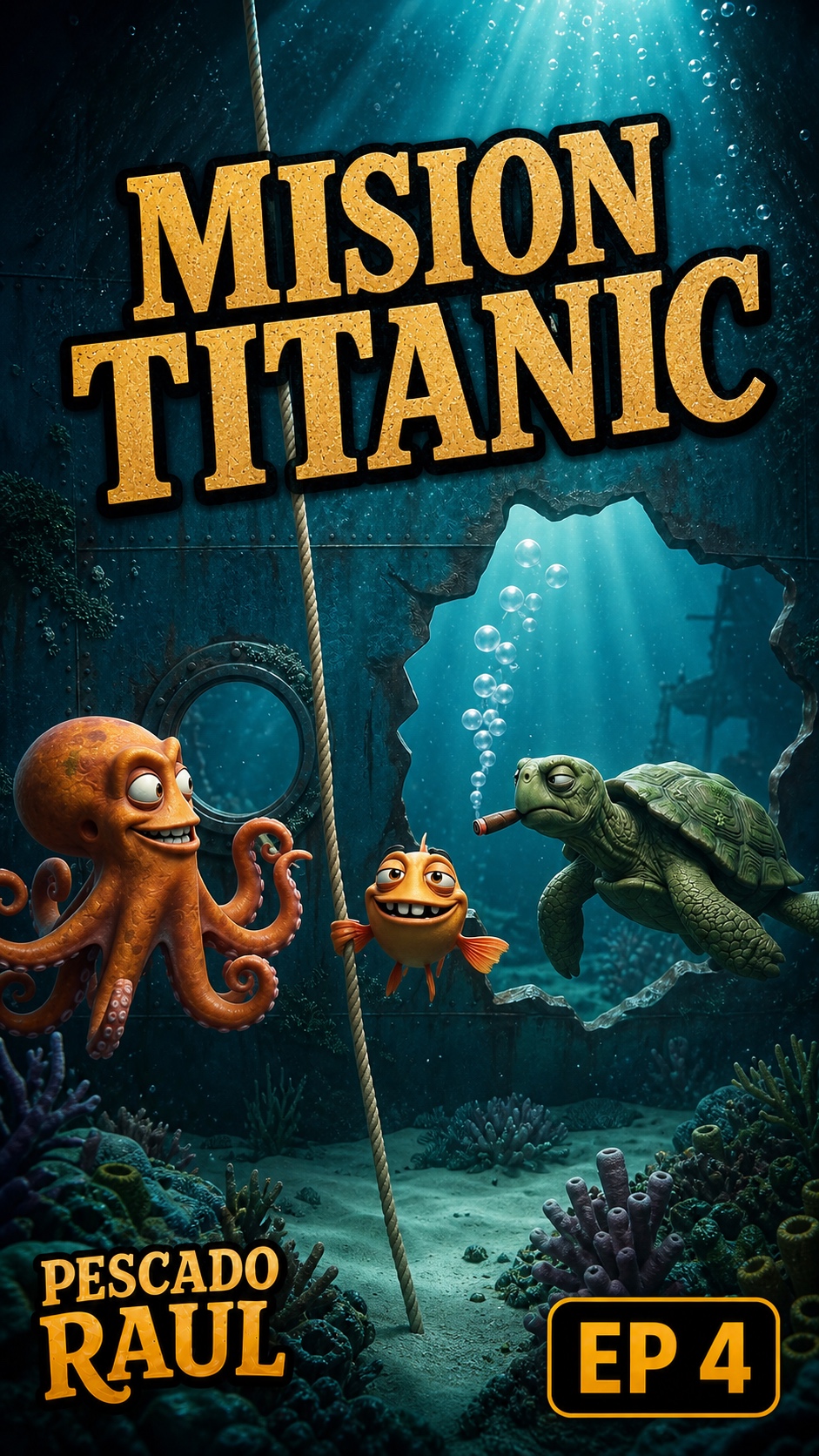 Poster de Episodio 4 Mision Titanic